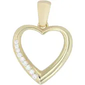 Akzent Dames Hanger "Dalia" uit 925 Sterlingzilver, gerhodineerd, duurzaam