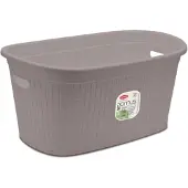 Stefanplast Heupwasmand 'Domus' - 35 liter - Greige