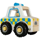 Bigjigs Houten Politie Auto