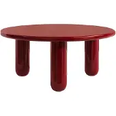 Vente-unique Salontafel van MDF - Rood gelakt - BENESA