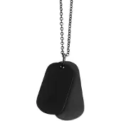 Akzent uniseks ketting met hanger Carlos, duurzaam