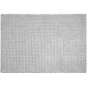 vidaXL Antislip deken van imitatie konijnenbont Olite Grijs Polyester