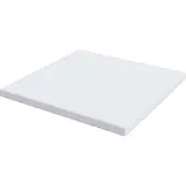 vidaXL Geheugen Schuim Matras Topper 200 x 200 cm Thick Zacht Wit
