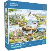 Gibsons legpuzzel The Lake District 1000 stukjes natuur en architectuur.