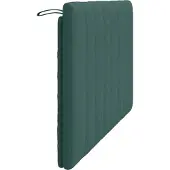 vidaXL Hoofdbordkussen "Hanko" 120 cm fluweel donkergroen