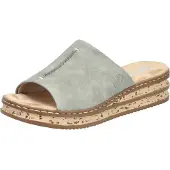 Rieker Dames Pantoletten Slipper 62905-53 Groen