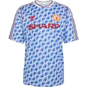 Adidas Tricot 'Manchester United 90' blauw / geel / rood / wit
