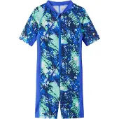 Reima UV-bescherming 'Vesihiisi' blauw / turquoise / donkerblauw / offwhite