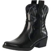 Salinyang Cowboylaarzen zwart