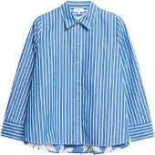 s.Oliver Blouse royal blue/koningsblauw / wit
