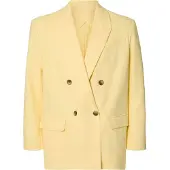 SELECTED WOMEN Blazers 'SLFMARLIE' citroengeel