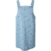 Pieces Overgooier 'PCFlora' blauw denim / spar / rosé
