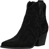 Salinyang Cowboylaarzen zwart