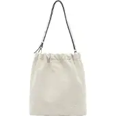 Liebeskind berlin Dames Schoudertassen Ruffle Hobo M - Beige - Maat ONESIZE