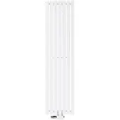 LuxeBath Badkamerradiator Stella 370x1400 mm wit met universele aansluitset