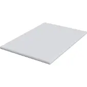 vidaXL Matras Topper Wit 140 x 190 cm Jacquard Stof
