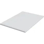 vidaXL Matras Topper Wit 160 x 200 cm Jacquard Stof