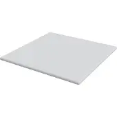 vidaXL Matras Topper Wit 200 x 200 cm Jacquard Stof