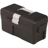 Raaco AT HOME - Toolbox 17 Inch - Uitneembare inzetbak - Zwart