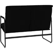 vidaXL Bankje 100x64x80 cm kunstleer zwart