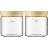 Usorteret CS1014 - Voedselopslag - 700ml - Mellow Yellow - Glas