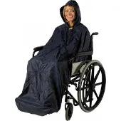 Splash Wheely Mac Deluxe - Medisch hulpmiddel - Water- en winddicht - Maat M - Blauw