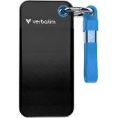 Verbatim Externe SSD-schijf - - Pocket - 2 To - Zwart / Blauw