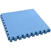 vidaXL Zwemgrondmat 6 pcs Blauw 2,16 ㎡ EVA Schuim