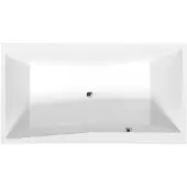 Polysan Quest Rechthoekig bad 190x100x49cm, wit