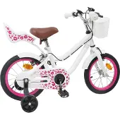 vidaXL Kinderfiets 12 Inch voor 2-4 jaar oud Wit