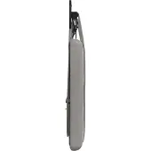 vidaXL Hangend hoofdbord Met LED-verlichting Lichtgrijs Fluweel