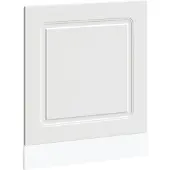 vidaXL Vaatwaspaneel Kalmar 60x1,5x57 cm bewerkt hout wit
