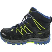CMP Kids Rigel Low Kinderschuhe Jungen Schnürstiefel Stiefel Blau Freizeit