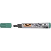 BIC Permanentmarker Eco 2000 2-5 mm, grün, 12 Stück in einer Packung 000026