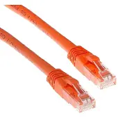 ACT IS1500, 0,5 meter, Cat6, RJ-45, RJ-45, oranje