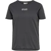 ONLY Carluca T-shirts Dames Zwart M-46/48