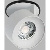 LED2 21507231DT CLIP, zwart/wit, dimbaar, 11W, 2700K, inbouwspot