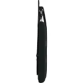 vidaXL Hangend hoofdbord Met LED-verlichting Zwart Fluweel