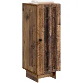 vidaXL Dressoir Oud hout 33 x 34,5 x 90 cm Bewerkt hout