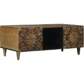 vidaXL Salontafel Bruin 100 x 54 x 40 cm Massief Mango Hout