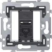 Niko Enkele RJ45 UTP Cat6 PoE++ Platte Wandcontactdoos - 170-79261