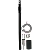 Dehn HVI Stroomgeleider D 27mm Cu Zwart Met Aansluitelementen - 819165