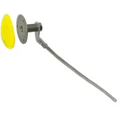 Dehn vaste aardingsklem M16 StSt met aansluitkabel - 478027