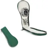 OEM Saffiano-leren organizer - Draagbare horlogebeschermer - Groen