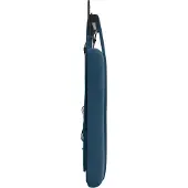 vidaXL Hangend hoofdbord Met LED-verlichting Blauw Fluweel