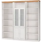 Notio Living Anita- Boekenkast in klassiek landhuisdesign van grenenhout7 WH