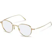 Rodenstock Bril - - R7195 - Gouden metaal - Ronde vorm - Maat 47-22-145