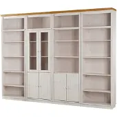Notio Living Anita- Boekenkast in klassiek landhuisdesign van grenenhout5 WH