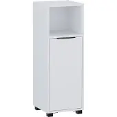 Vicco Halfhoge kast Alina Wit 30 x 86 cm met 3 compartimenten, Model 59025