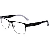 Lacoste L2291 N 56/17/140 Zwarte Metalen Bril MAN L2291 N